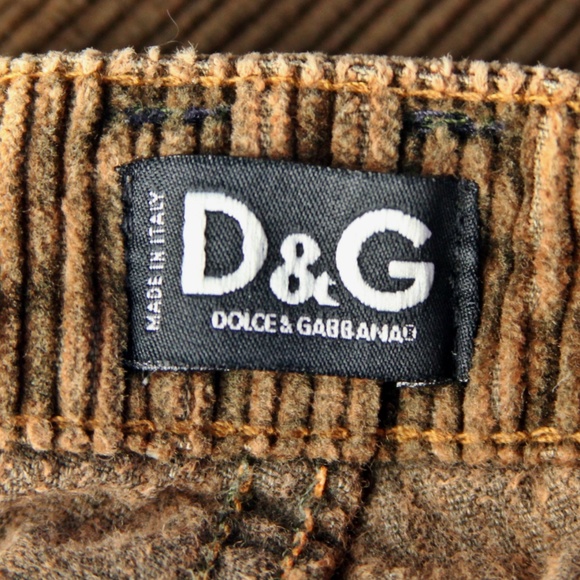 NWOT / Dolce & Gabbana / Corduroy Pants / 33/47 - Picture 7 of 8